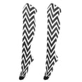 thumbnail image 1 of Iauyy Highly Elastic Women's Trouser Knee High Socks 93% Nylon Breathable and Durable Perfect for Outings, Parties, Home, The Best Gifts for Women Arrowhead Pattern, 1 of 7