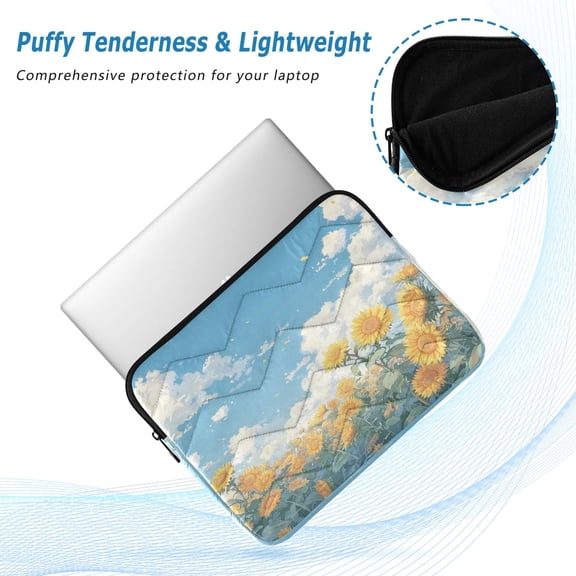 Iauyy(M)13.4 inch Laptop Sleeve,Shockproof Durable Computer Carrying laptop Bag,Slim Cover for 13.4-14 inch HP Dell Lenovo Asus Notebook,Attractive Appearance