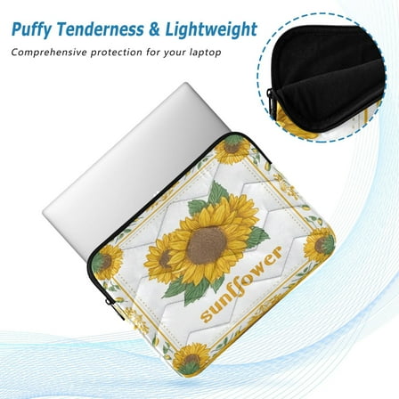 Iauyy（M)13.4 inch Laptop Sleeve,Shockproof Durable Computer Carrying laptop Bag，Slim Cover for 13.4-14 inch HP Dell Lenovo Asus Notebook,Decorative Patterns