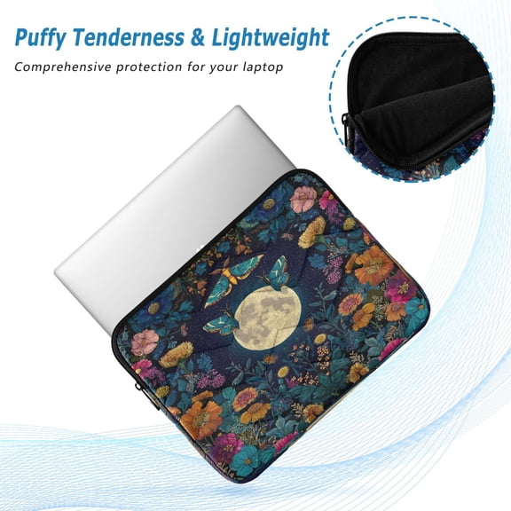 Iauyy（M)13.4 inch Laptop Sleeve,Shockproof Durable Computer Carrying laptop Bag，Slim Cover for 13.4-14 inch HP Dell Lenovo Asus Notebook,Flying in The Air