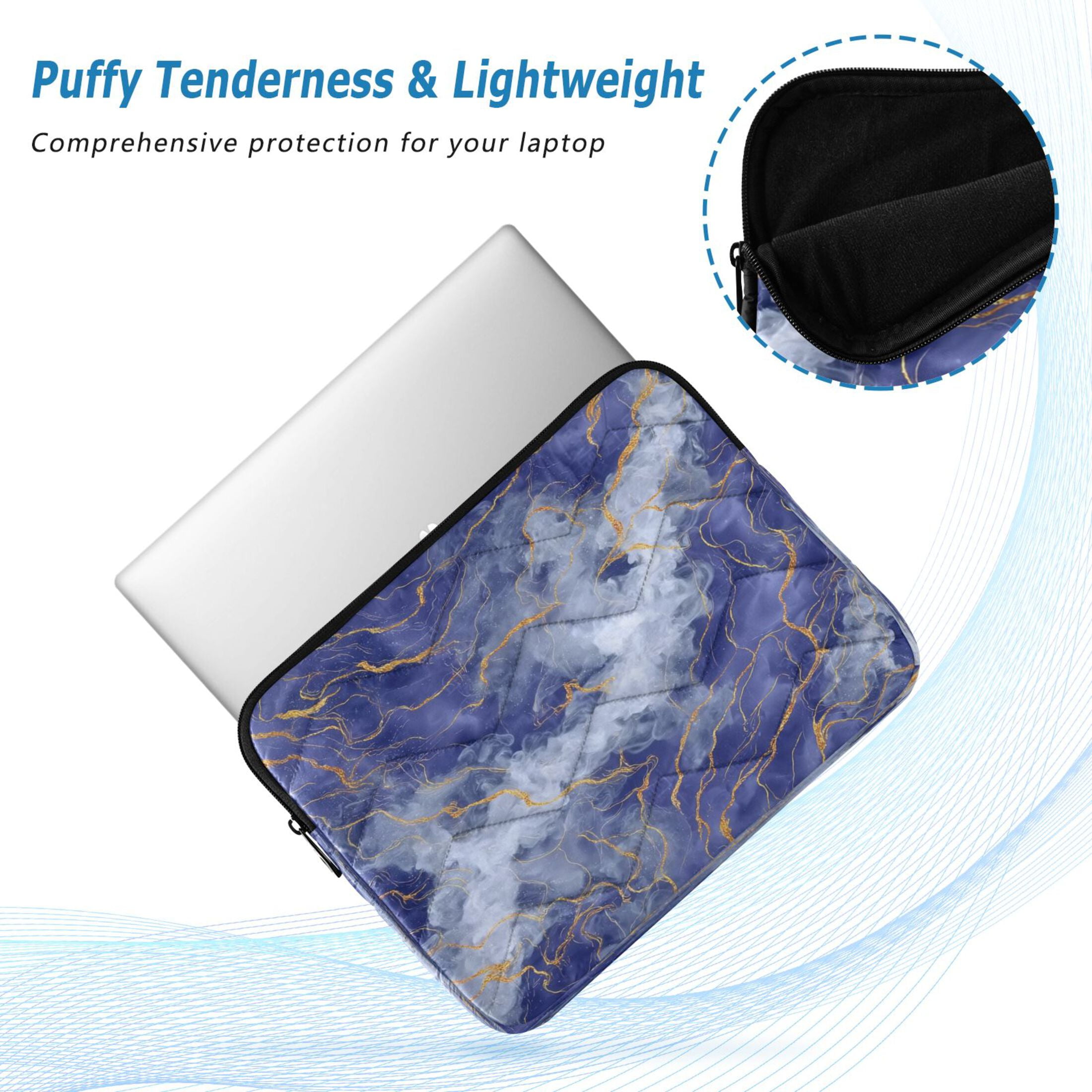 Iauyy(M)13.4 inch Laptop Sleeve,Shockproof Durable Computer Carrying ...