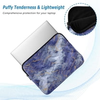 Iauyy（M)13.4 inch Laptop Sleeve,Shockproof Durable Computer Carrying laptop Bag，Slim Cover for 13.4-14 inch HP Dell Lenovo Asus Notebook,Irregular White