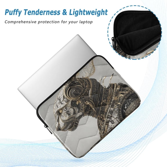 Iauyy(M)13.4 inch Laptop Sleeve,Shockproof Durable Computer Carrying laptop Bag,Slim Cover for 13.4-14 inch HP Dell Lenovo Asus Notebook,Mechanical Manufacturing