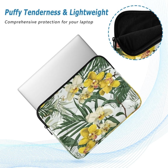 Iauyy(M)13.4 inch Laptop Sleeve,Shockproof Durable Computer Carrying laptop Bag,Slim Cover for 13.4-14 inch HP Dell Lenovo Asus Notebook,Unique Pattern