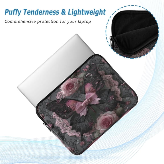 Iauyy(M)13.4 inch Laptop Sleeve,Shockproof Durable Computer Carrying laptop Bag,Slim Cover for 13.4-14 inch HP Dell Lenovo Asus Notebook,Works Of Baroque Style