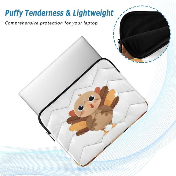 Iauyy(M)13.4 inch Laptop Sleeve,Shockproof Durable Computer Carrying laptop Bag,Slim Cover for 13.4-14 inch HP Dell Lenovo Asus Notebook,Chicken