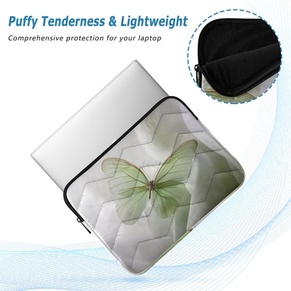 Iauyy(M)13.4 inch Laptop Sleeve,Shockproof Durable Computer Carrying laptop Bag,Slim Cover for 13.4-14 inch HP Dell Lenovo Asus Notebook,Flowing Silk