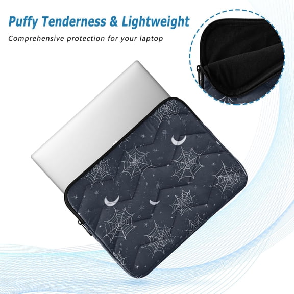 Iauyy(M)13.4 inch Laptop Sleeve,Shockproof Durable Computer Carrying laptop Bag,Slim Cover for 13.4-14 inch HP Dell Lenovo Asus Notebook,Web Design