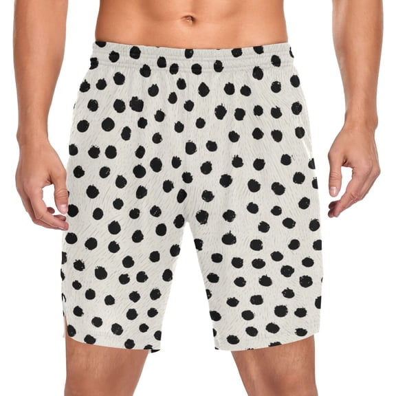 Iauyy Men's Athletic Shorts -Moisture Wicking Workout & Basketball Shorts with Liner, Lightweight Mesh Gym Sweat Shorts, Soft Texture (S)