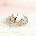 thumbnail image 1 of Iauyy Pet Couch Donut Cat Bed for Indoor Cats/Small Dogs Washable & Machine with Non-slip Bottom Calming Cat Furniture, Capture Autumn (XS), 1 of 8