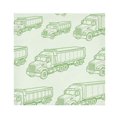 thumbnail image 1 of Iauyy Satin Napkins Set of 1- Truck Pattern DIY Printing Decoration Cloth Napkin- Easy Care for Home/Party, 1 of 8