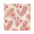 thumbnail image 1 of Iauyy Satin Napkins Set of 4- Hawaiian Pattern 3 DIY Printing Decoration Cloth Napkin- Easy Care for Home/Party, 1 of 8