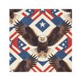 thumbnail image 1 of Iauyy Satin Napkins Set of 6- Eagle-elag Pattern1 DIY Printing Decoration Cloth Napkin- Easy Care for Home/Party, 1 of 8