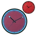 thumbnail image 1 of Iauyy Vintage Battery Sunrise Clock Wall Clock 12 inch Fashion Bedroom/Biathroom Lighted Wall Clock for Kitchen Clocks ，Red Felt Background, 1 of 7