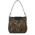 thumbnail image 1 of Iauyy Women's Handbag Removable Shoulder Satchel Bag-Polyester and PU leather ，Golden Feathers, 1 of 7