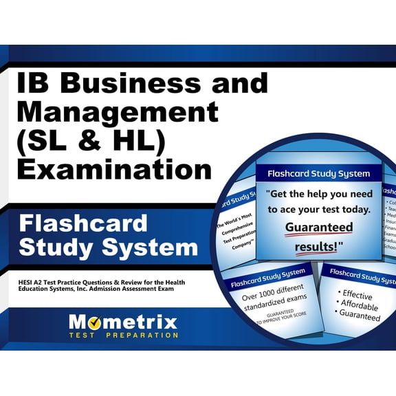 Ib Business and Management (SL and Hl) Examination Flashcard Study System : Ib Test Practice Questions & Review for the International Baccalaureate Diploma Programme (Cards)