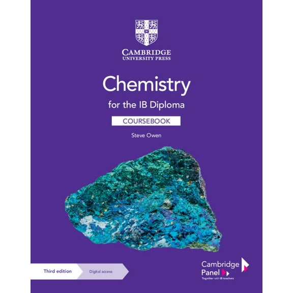 Ib Diploma Chemistry for the IB Diploma Coursebook with Digital Access (2 Years), (Paperback)