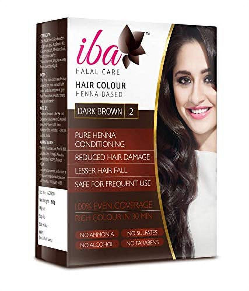 Iba Halal Care Hair Color - Dark Brown (ammonia free) - Walmart.com