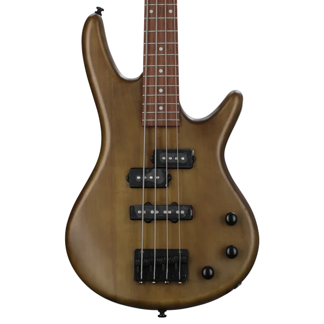 Ibanez 4 GSRM20BWNF Fretted 4-String Solid Body Bass Guitars Walnut ...