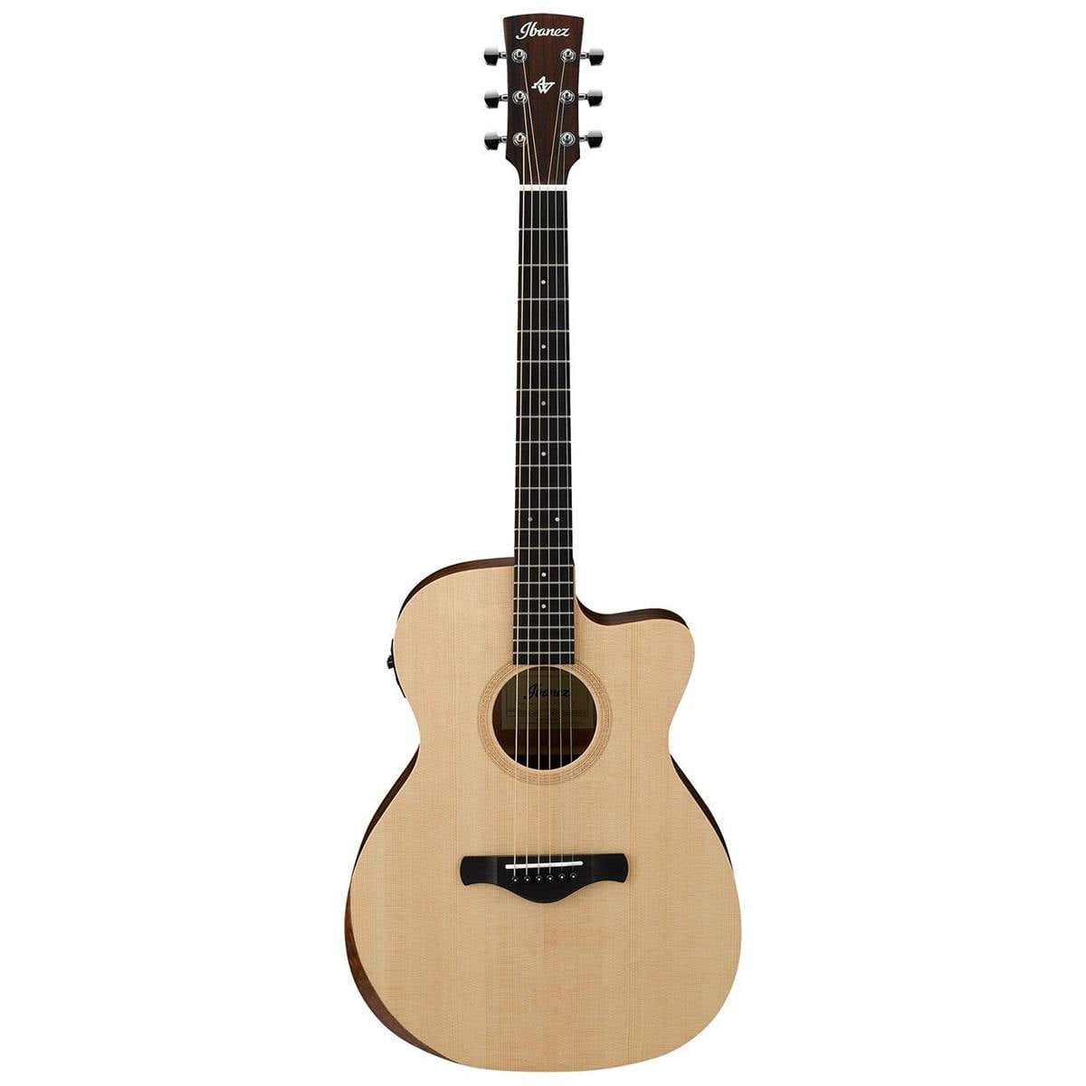 Ibanez Artwood Traditional AC150CEGrand Concert Acoustic Electric Guitar, Ovangkol Fretboard, Open Pore Natural