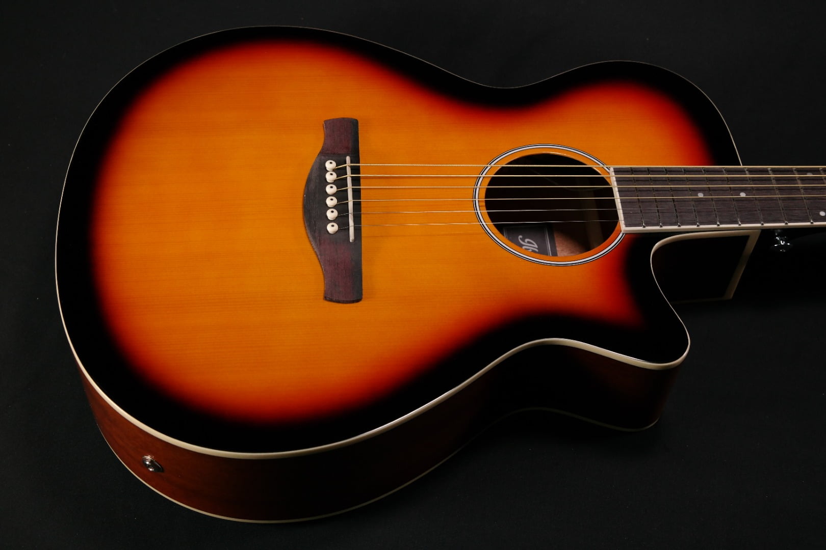 Ibanez AEG7VSH Acoustic-Electric Guitar (Transparent Vintage Sunburst) 613