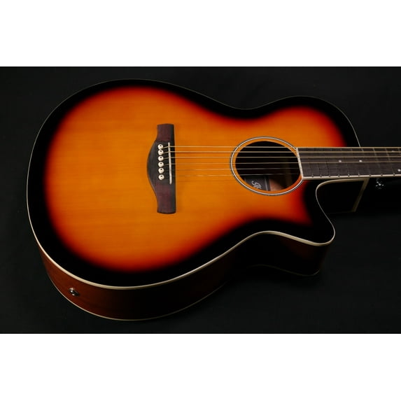 Ibanez AEG7VSH Acoustic-Electric Guitar (Transparent Vintage Sunburst) 613