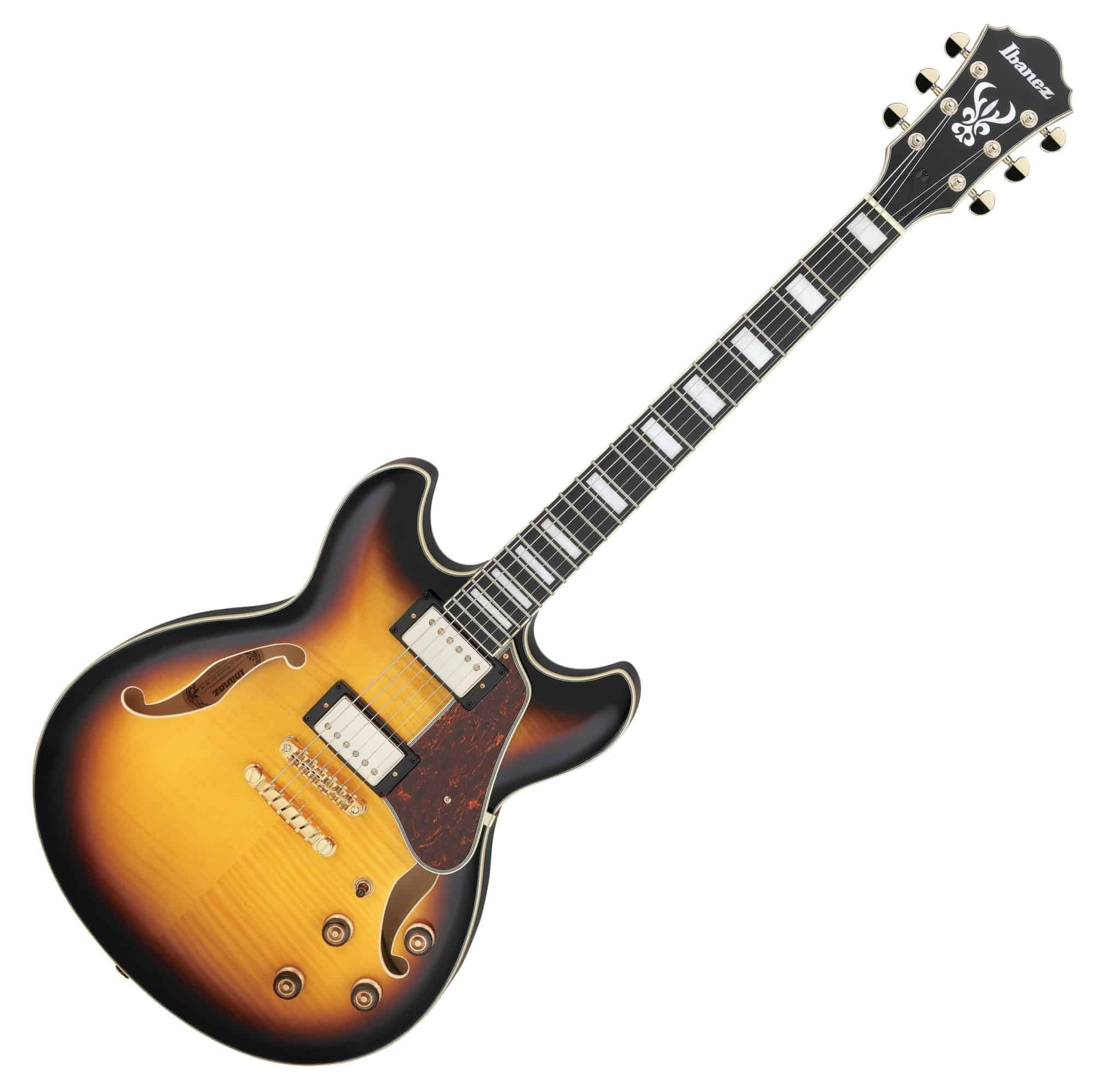 Ibanez AS93FM Artcore Semi-Hollow Antique Yellow Sunburst - Walmart.com