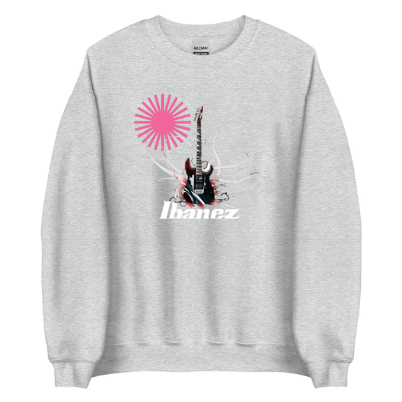 Ibanez Active Sweatshirts Logo Men's Black Sweatshirts Funny Size S to 5XL