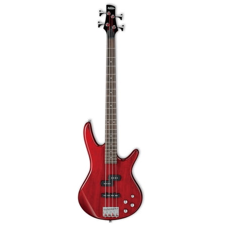 Ibanez GSR200 GIO Electric Bass Guitar (Transparent Red)