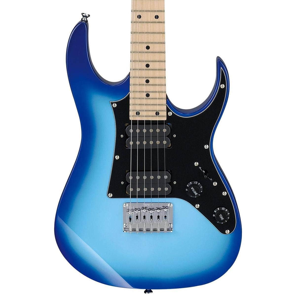 Ibanez miKro Series GRGM21M Electric Guitar, Maple Fretboard, Blue Burst