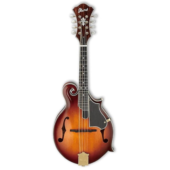 Ibanez M700S F-Style Mandolin, 24 Frets, Maple Neck, Rosewood Fretboard, Antique Violin Sunburst High Gloss