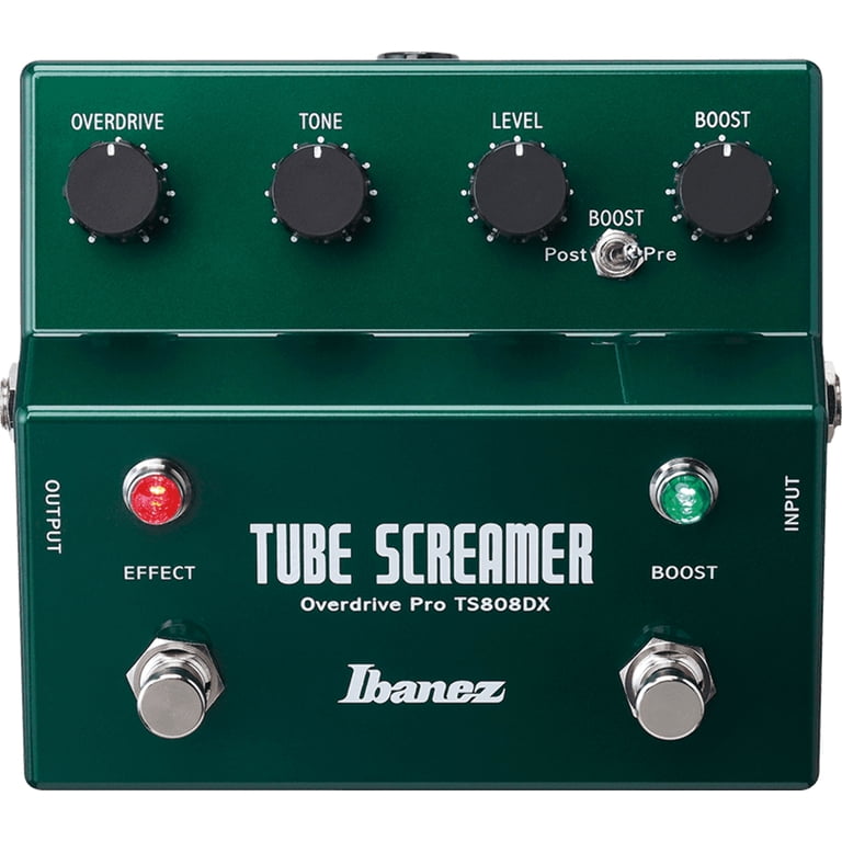 Ibanez Pedal Effect TS808DX Tube Screamer with boost (FBA-TS808DX