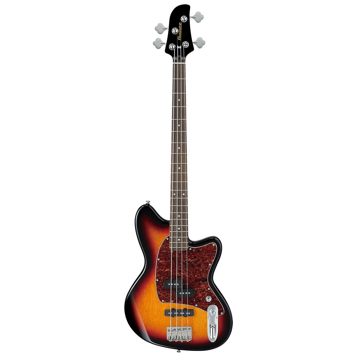 Ibanez Talman Series TMB100 Electric Bass Guitar, Rosewood Fretboard, Tri Fade Burst