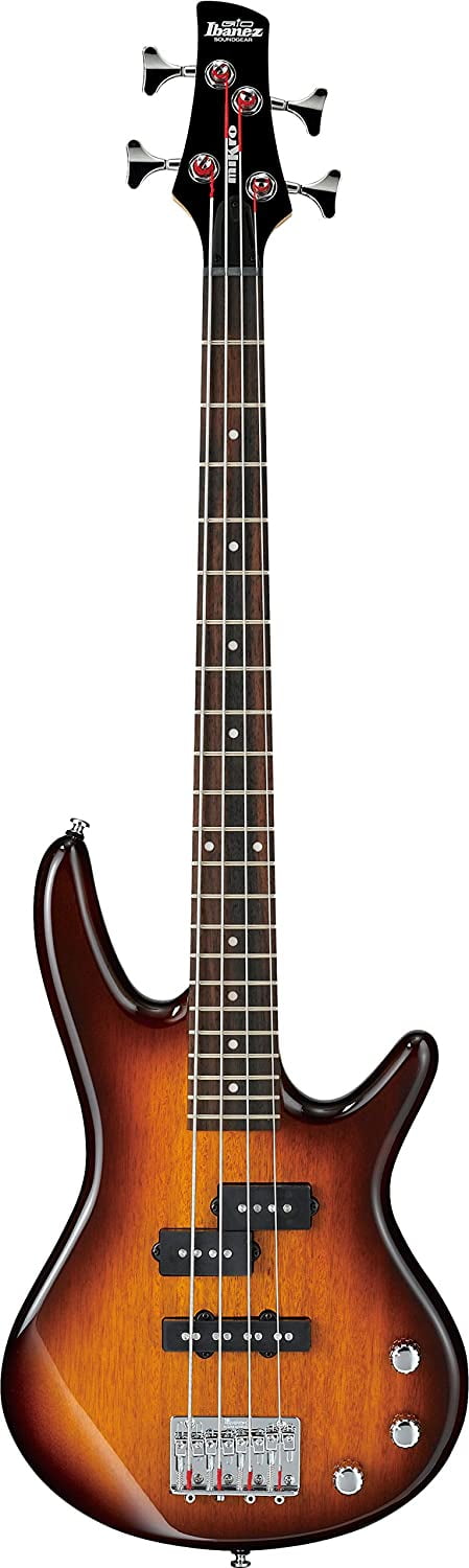 Ibanez Brown Sunburst 4-String Electric Bass Guitar