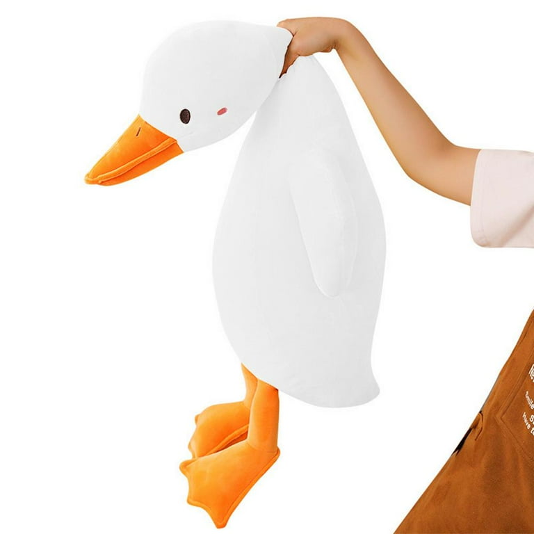 Ibaste White Geese Weighted Plush Stuffed Animal Throw Plushie