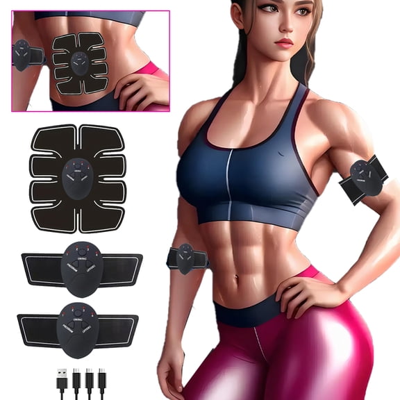 Ibear Abdominal Exerciser, Abdominal Muscle Exercise, Abdominal/Arm/Leg Multi-Part Massage