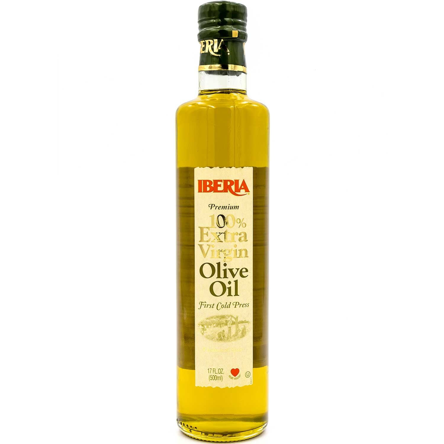Iberia 100% Extra Virgin Olive Oil, 17 fl oz Bottle