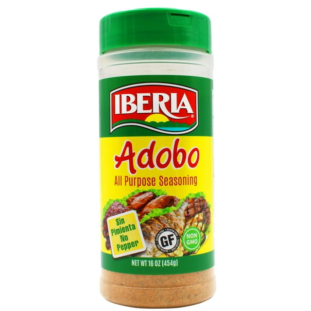 Iberia Adobo All Purpose MMF7 Seasoning, Without Pepper, 16 oz