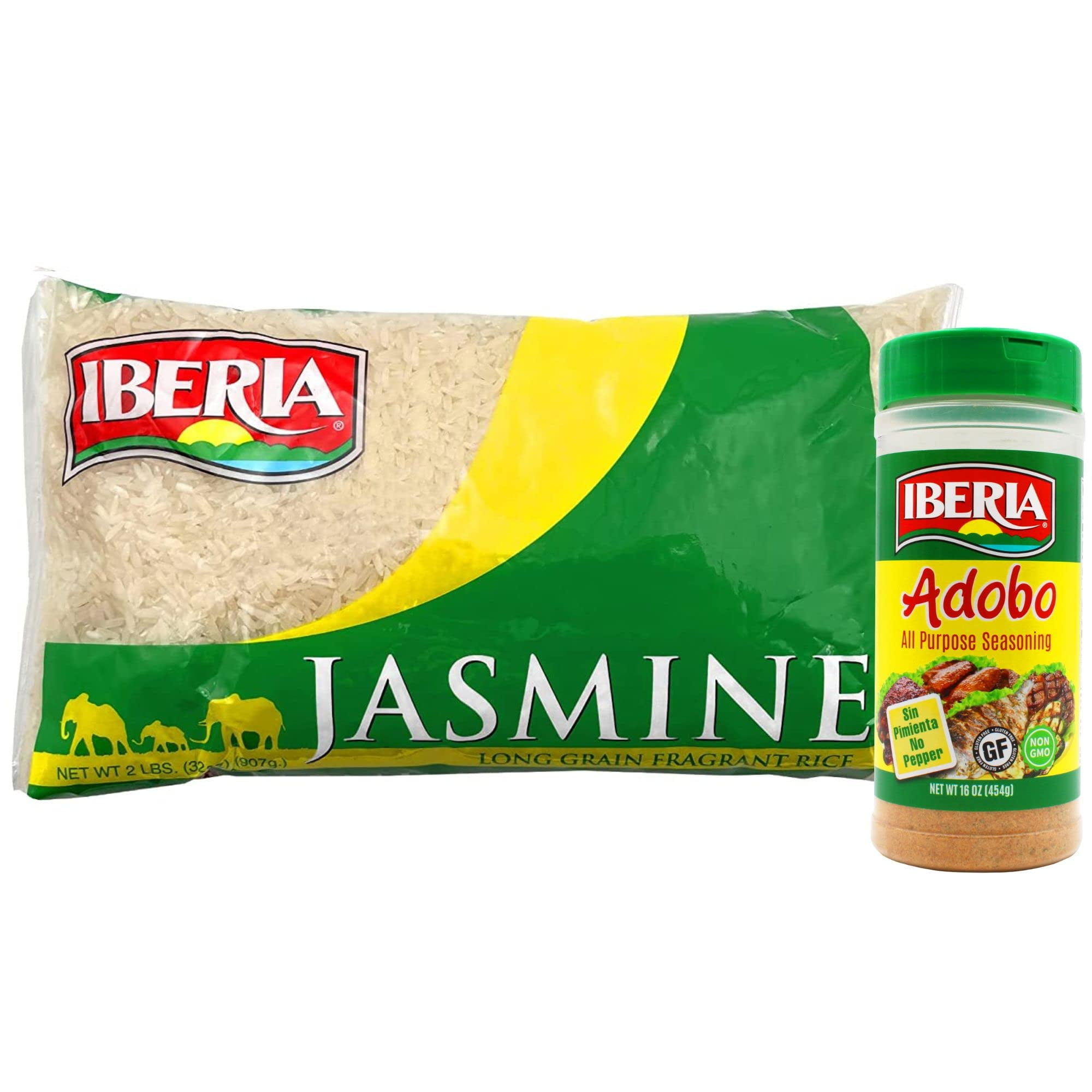 Iberia Adobo All Purpose Seasoning, Without Pepper, 16 Oz +Iberia