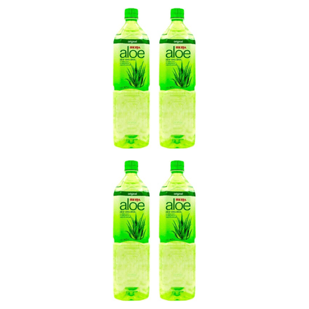 Iberia Aloe Vera Juice, Coconut, 50.8 Fl Oz, 4 Count