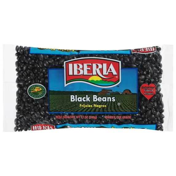 Iberia Black Beans, 12 oz