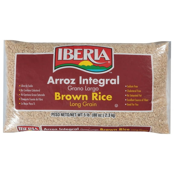 Iberia Long Grain Brown Rice 5 lb