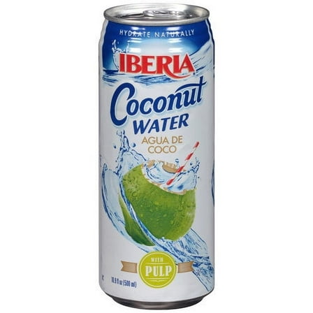 Iberia Coconut Water with Pulp, 10.5 oz
