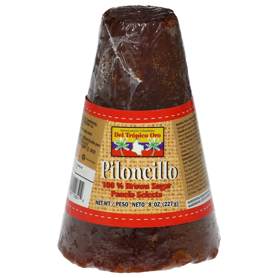Iberia Del Tropico Oro 100% Piloncillo Brown Sugar 8 oz