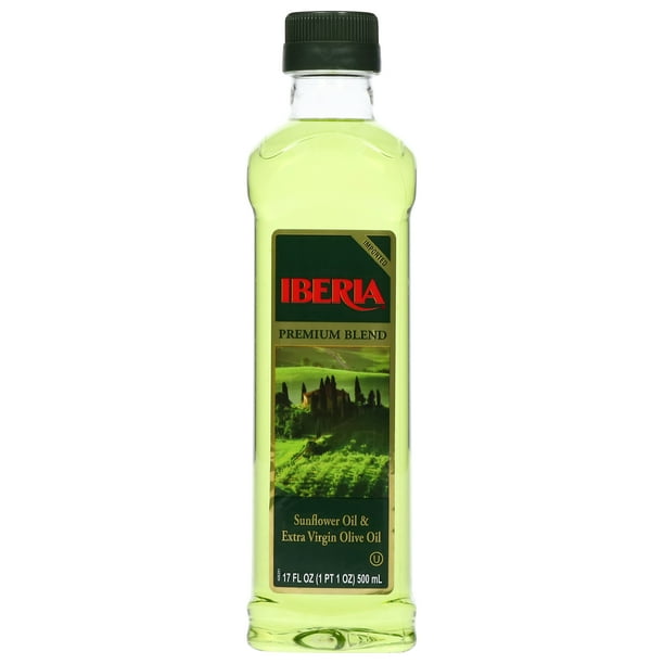 Iberia Sunflower Oil & Extra Virgin Olive Oil Premium Blend 17 fl oz