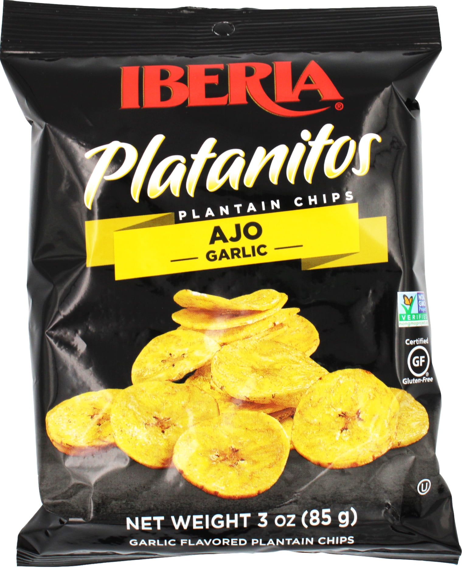 Iberia Platanitos Garlic Plantain Chips, 3 oz - Walmart.com