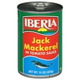 thumbnail image 1 of Iberia Jack Mackerel in Tomato Sauce 15 oz, 1 of 6