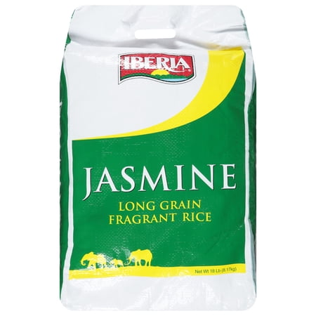 IBERIA JASMINE LONG GRAIN FRAGRANT RICE, 18 LB