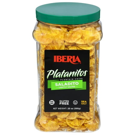 Iberia Lightly Salted Plantain Chips 20 oz
