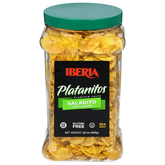 Iberia Lightly Salted Plantain Chips 20 oz